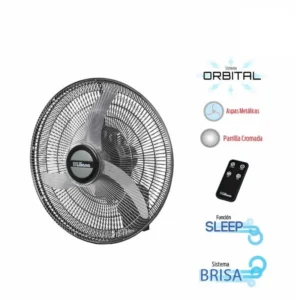Ventilador 20 Liliana W/B de mesa pared metal