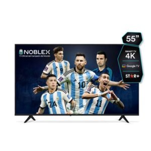 Smart TV 55" Noblex UHD 4K Google TV Negro