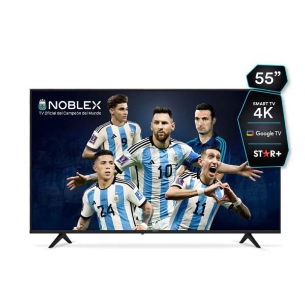 Smart TV 55" Noblex UHD 4K Google TV Negro